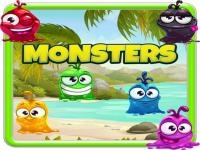 Jeu mobile Monsters match 3