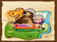 Jeu mobile Masha and the bear dinosaur