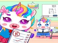 Mini town: my unicorn school kids games 2021