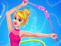 Jeu mobile New gymnastics games for girls dress up