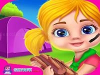 Jeu mobile Kids camping : camping adventure game