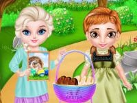 Jeu mobile Frozen baby happy easter