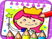 Jeu mobile Glitter fashion beauty and makeup coloring book fo