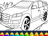 Cars coloring game