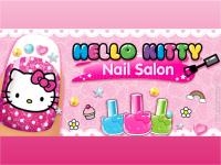 Hello kitty nail salon