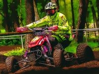 Atv quad bike racing