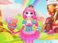 Jeu mobile Princess sweet candy cosplay