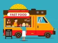 Jeu mobile Food truck differences