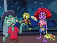 Jeu mobile Zombie fun jigsaw
