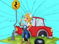 Jeu mobile Broken cars jigsaw