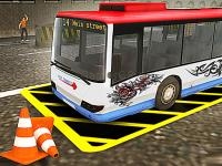 Jeu mobile Vegas city highway bus: parking simulator