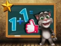 Jeu mobile Talking tom math test