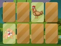 Jeu mobile Domestic animals memory