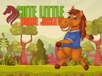Jeu mobile Cute little horse jigsaw
