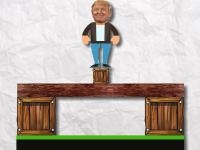 Jeu mobile Trump ragdoll 2