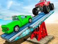 Jeu mobile Seesaw ramp car balance driving challenge