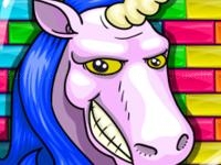 Jeu mobile Brick breaker unicorn