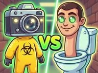 Jeu mobile Skibidi in backroom hunter 2d